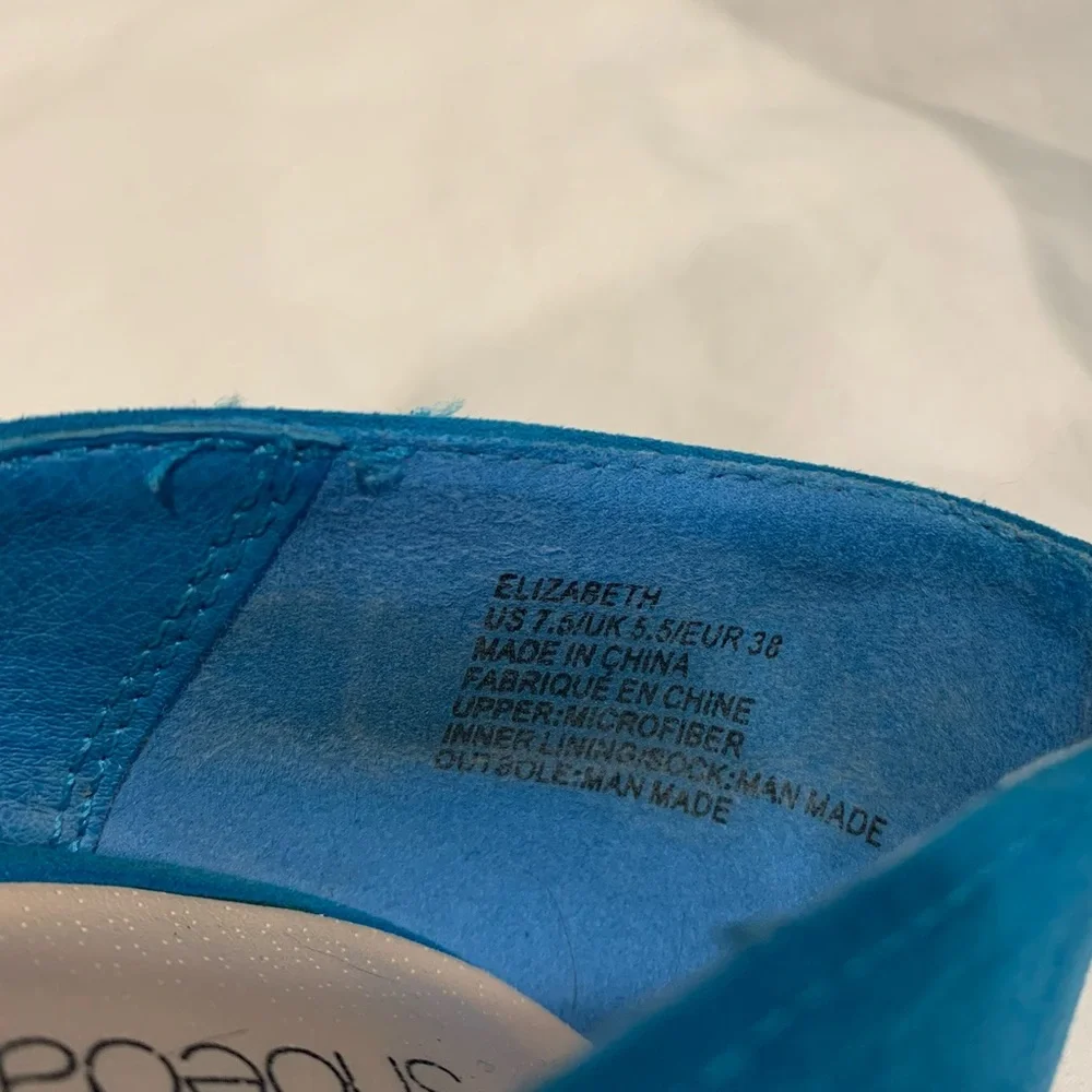 Shoedazzle gorgeous blue heels - Picture 5 of 7
